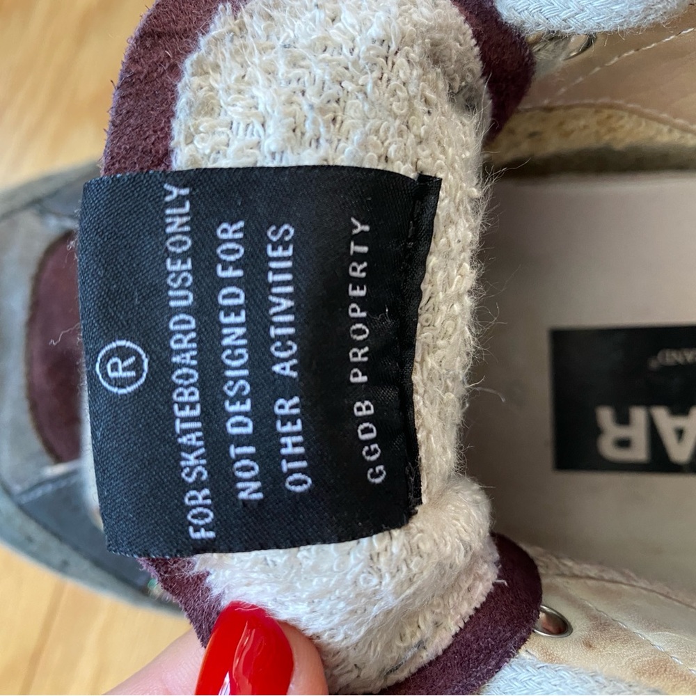Golden Goose Blue and Purple Women's Sneakers - Picture 6 of 8